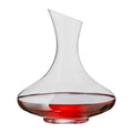 Decantador de cristal Bohemia con vino tinto, capacidad 1,5 litros