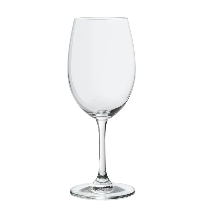 Copa de vino de cristal de Bohemia, 350 ml, sobre fondo blanco