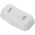 Luz nocturna LED con forma de interruptor gigante ON/OFF en color blanco