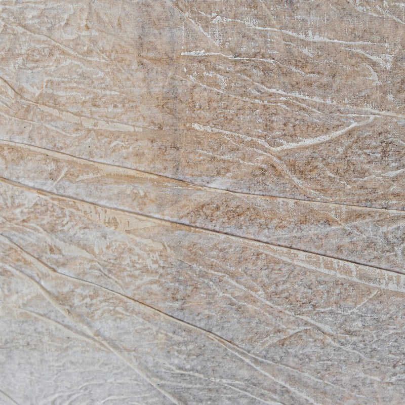 Detalle de la textura neutra del cuadro